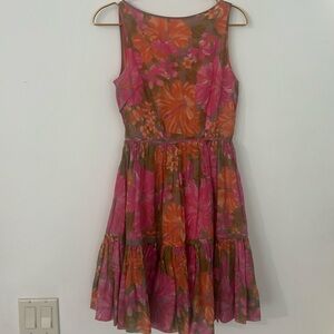 Tracy Feith floral mini summer dress XS